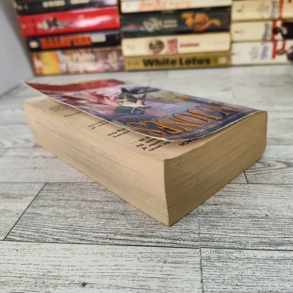 A CAVERN OF BLACK ICE JV Jones 2000 First US 11st Edition Warner Paperback‎